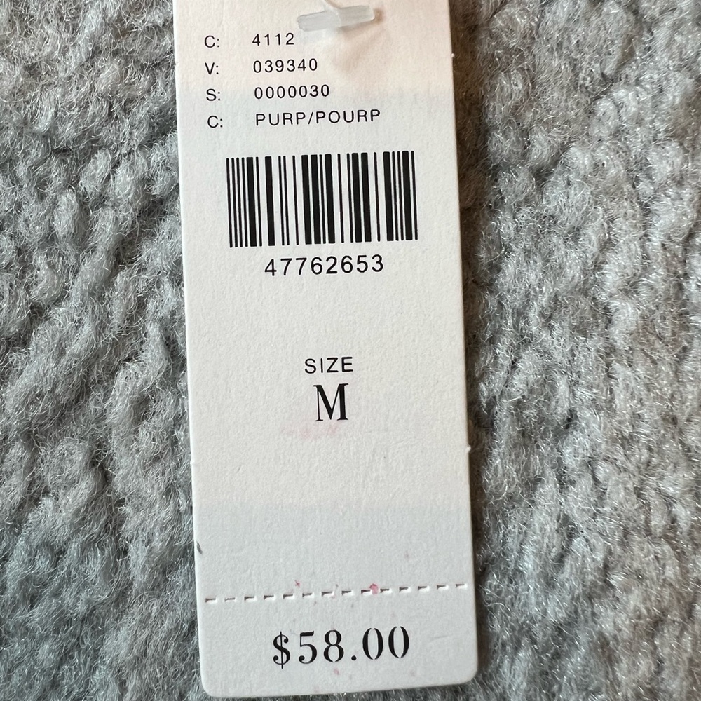 Anthropologie Akemi & Kin women’s top, crochet back. Blue purple, teal. Sz M NWT - Picture 5 of 5